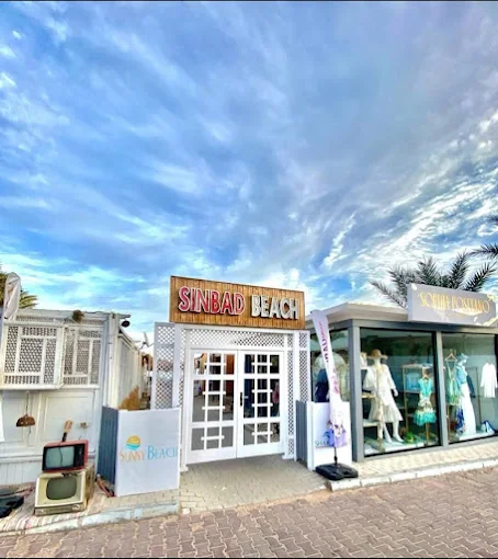 Sinbad Beach entrance